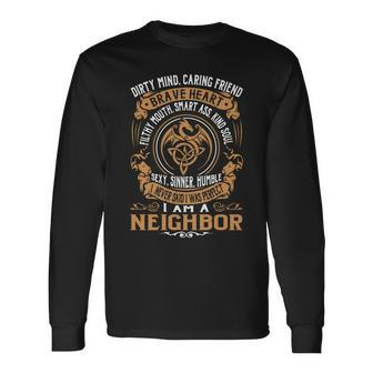 Neighbor Brave Heart Long Sleeve T-Shirt - Seseable