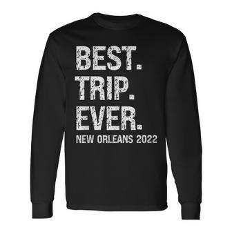 New Orleans 2022 New Orleans Vacation 2022 New Orleans Trip Men Women Long Sleeve T-Shirt T-shirt Graphic Print - Thegiftio UK