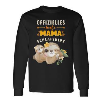 Offizielles Beste Mama Schlaf Für Mutter Langarmshirts - Seseable