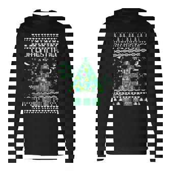 Oh Chemist Tree Ho Ho Ho Ugly Christmas Science Chemistry V2 Men Women Long Sleeve T-Shirt T-shirt Graphic Print - Thegiftio