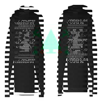 Oh Chemistree Science Periodic Table Tree Men Women Long Sleeve T-Shirt T-shirt Graphic Print - Thegiftio