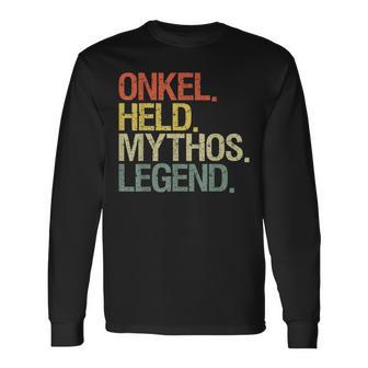 Onkel Held Mythos Legende Langarmshirts - Seseable