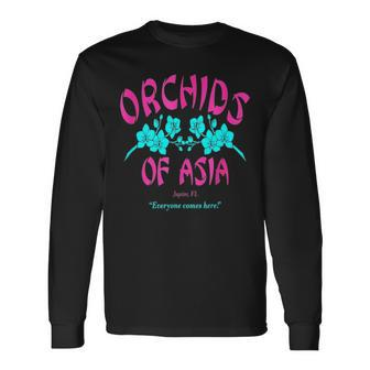 Orchids Of Asia Day T Shirt Long Sleeve T-Shirt | Mazezy