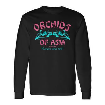 Orchids Of Asia Day Spa Shirt Robert For Shirts Long Sleeve T-Shirt T-Shirt | Mazezy