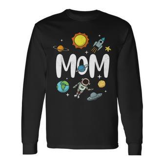 Outer This World Space Mom Party Long Sleeve T-Shirt | Mazezy CA