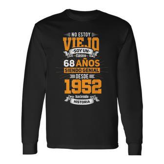 Papa 2020 Edition Langarmshirts zum 68. Geburtstag, Spanisches Design - Seseable