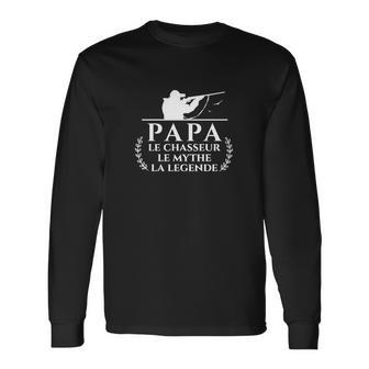 Papa Jäger Mythos Legende Langarmshirts, Geschenk für Jagdliebhaber - Seseable