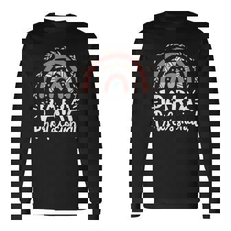 Para Paraprofessional Para Professional Long Sleeve T-Shirt | Mazezy