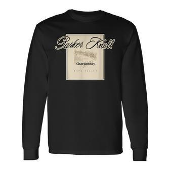 Parker Knoll Vineyard Parent Trap Hallie Chardonnay Long Sleeve T-Shirt T-Shirt | Mazezy