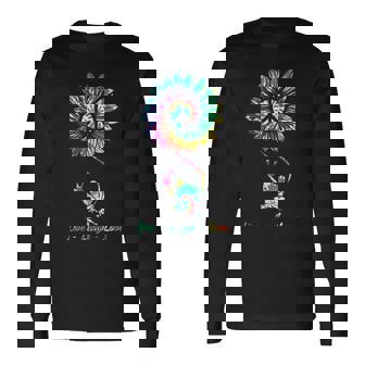 Peace Frog Live Laugh Love Hippie Flower Tie Dye Color Men Women Long Sleeve T-Shirt T-shirt Graphic Print - Thegiftio