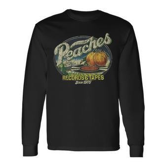 Peaches Records & Tapes 1975 Long Sleeve T-Shirt - Seseable