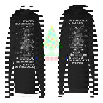 Periodic Table Tree Oh Chemistree Science Chemistry Biology Men Women Long Sleeve T-Shirt T-shirt Graphic Print - Thegiftio