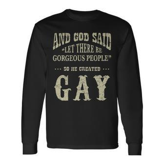 Personalized Birthday Idea For Person Named Gay Long Sleeve T-Shirt - Seseable