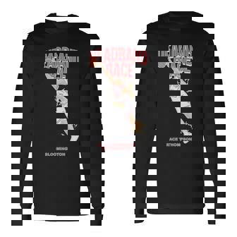 Race Thompson Headband Race The Indiana Long Sleeve T-Shirt T-Shirt | Mazezy