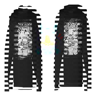 Ramen Cat Kawaii Anime Japanese Cat Lovers Kawaii Neko V2 Men Women Long Sleeve T-Shirt T-shirt Graphic Print - Thegiftio
