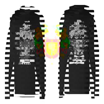 Ramirez Coat Of Arms Crest Men Women Long Sleeve T-Shirt T-shirt Graphic Print - Thegiftio