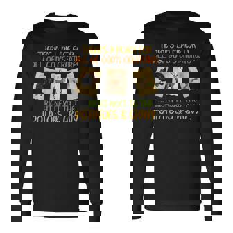 Theres A Place For All Of Gods Creatures Hunter Men Women Long Sleeve T-Shirt T-shirt Graphic Print - Thegiftio