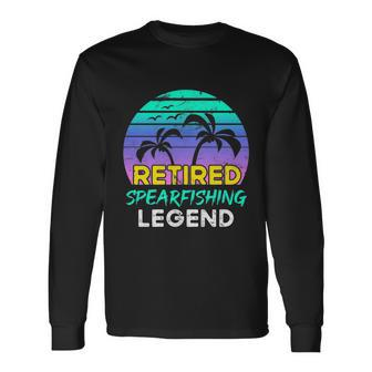 Retired Spearfishing Legend Long Sleeve T-Shirt - Monsterry CA