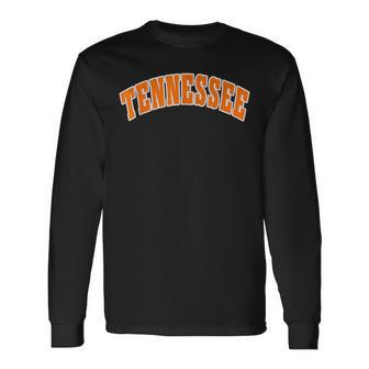 Retro Tennessee Tn Throwback Classic Long Sleeve T-Shirt - Seseable