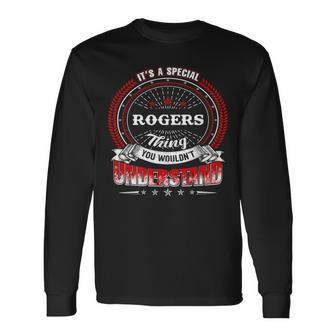 Rogers Shirt Crest Rogers Shirt Rogers Clothing Rogers Tshirt Rogers Tshirt For The Rogers Men Women Long Sleeve T-Shirt T-shirt Graphic Print - Thegiftio UK