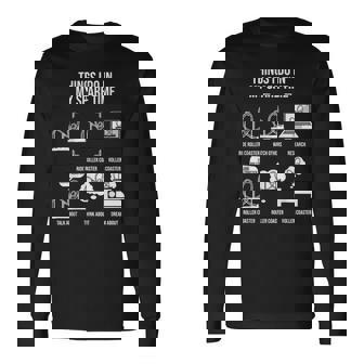 Rollercoaster Things I Do In My Spare Time Theme Park Lover Long Sleeve T-Shirt | Mazezy