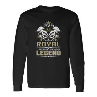 Royal Name Royal Dragon Lifetime Member Long Sleeve T-Shirt - Seseable
