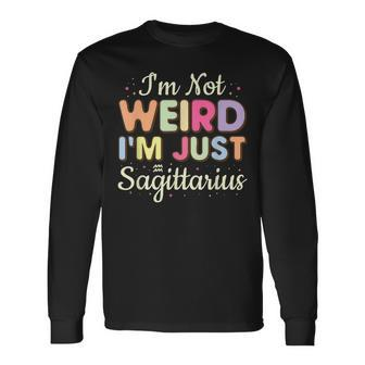 Sagittarius Girl Astrology Zodiac Sign Horoscope Sagittarius Long Sleeve T-Shirt T-Shirt | Mazezy