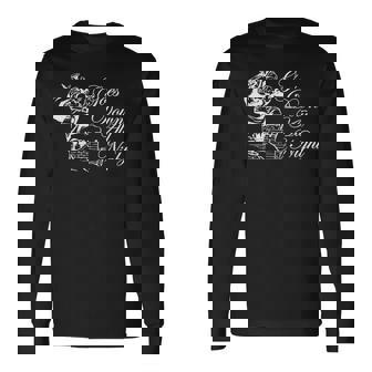Santa Goes Down All Night Chimney Adult Novelty Gym Men Women Long Sleeve T-Shirt T-shirt Graphic Print - Thegiftio UK