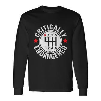 Save Manual Transmission Three Pedals Car Long Sleeve T-Shirt - Monsterry