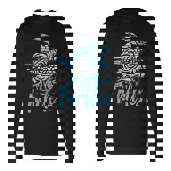 Save The Turtles Vintage Earth Day Long Sleeve T-Shirt T-Shirt | Mazezy