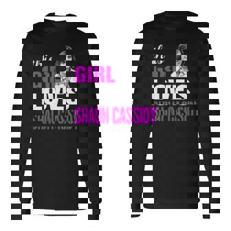 Shaun Cassidy Girl This Girl Loves Shaun Cassidy Long Sleeve T-Shirt | Mazezy