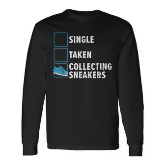 Shoe Collector Sneakerhead Shoe Lover I Love Sneakers Long Sleeve T-Shirt | Mazezy