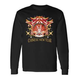 Silvester Des Hasens Chinesisches Frohes Neues Jahr 2023 Langarmshirts - Seseable