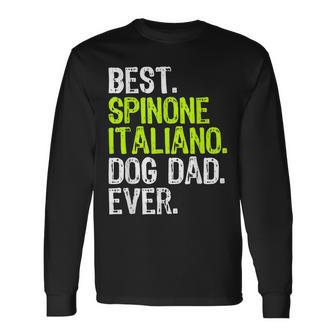 Spinone Italiano Dog Dad Fathers Day Dog Lovers Long Sleeve T-Shirt T-Shirt | Mazezy