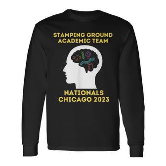 Stamping Ground Academic Team Long Sleeve T-Shirt | Mazezy