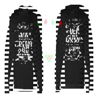 Sweat Name Christmas Crew Sweat Long Sleeve T-Shirt - Seseable
