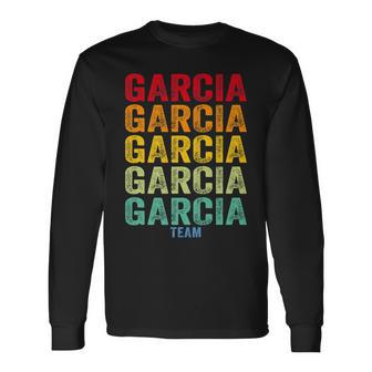 Team Garcia Member V3 Long Sleeve T-Shirt - Thegiftio UK