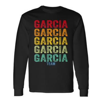 Team Garcia Member V5 Long Sleeve T-Shirt - Thegiftio UK