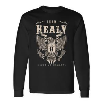 Team Healy Lifetime Member Long Sleeve T-Shirt - Seseable