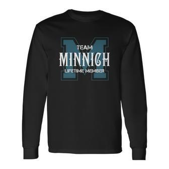 Team Minnich Lifetime Member Long Sleeve T-Shirt - Seseable