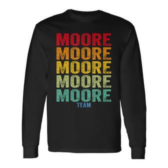 Team Moore Member V2 Long Sleeve T-Shirt - Thegiftio UK