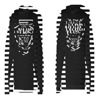 Team Williams Lifetime Member Matching Family Crew Gift Men Women Long Sleeve T-shirt Graphic Print Unisex | Seseable FR