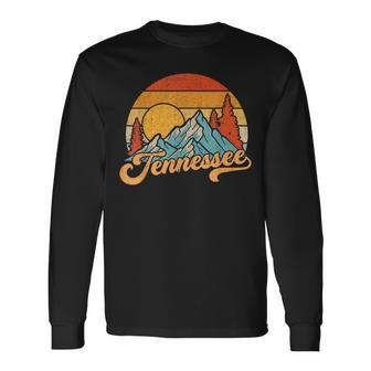 Tennessee Retro Tennessee Tennessee Tourist Long Sleeve T-Shirt - Seseable