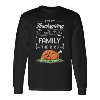 Thanksgiving Turkey Holiday Feast Harvest Blessing Idea Men Women Long Sleeve T-Shirt T-shirt Graphic Print - Thegiftio UK