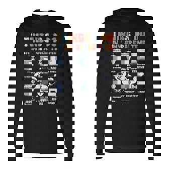 Things I Do In My Spare Time Cruise Cruising Long Sleeve T-Shirt | Mazezy