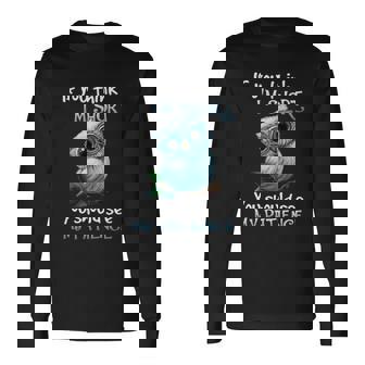 If You Think Im Short You Should See My Patience Men Women Long Sleeve T-Shirt T-shirt Graphic Print - Thegiftio