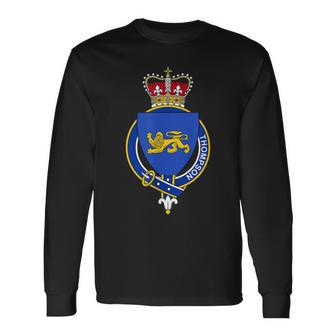 Thompson Coat Of Arms Crest Men Women Long Sleeve T-Shirt T-shirt Graphic Print - Thegiftio UK