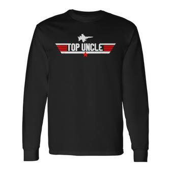 Top Uncle Uncle Long Sleeve T-Shirt T-Shirt | Mazezy
