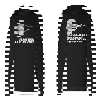 Touchdown Football New Dad Pregnancy Announcement Long Sleeve T-Shirt - Thegiftio
