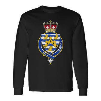 Tucker Coat Of Arms Crest Men Women Long Sleeve T-Shirt T-shirt Graphic Print - Thegiftio UK